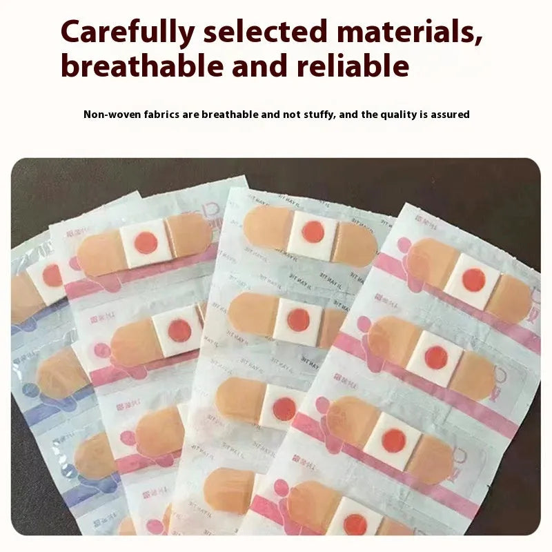 Non-woven fabric corn removing adhesive foot patch for running and massage