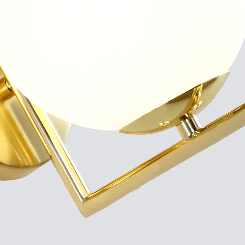 Modern minimalist round glass petal wall lamp in chrome with E27 holder and remote control