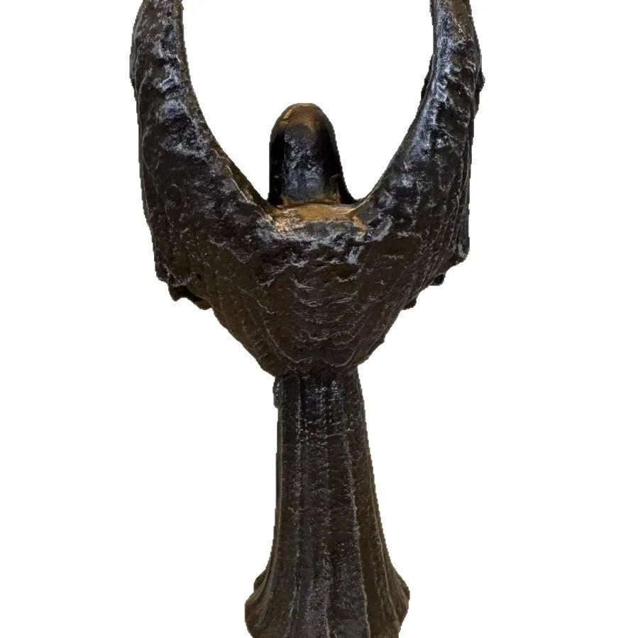 Dark Angel decorative resin statue ornament with Gothic fantasy design.