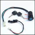 Plastic electric door lock actuator for cars with connector terminals