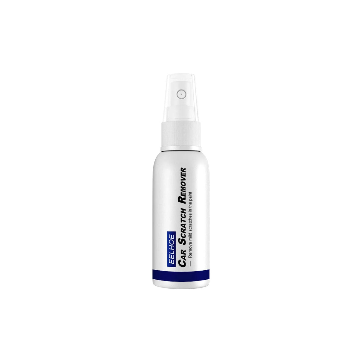 Car scratch repair spray can for DIY automotive paint scratch removal and sealing.