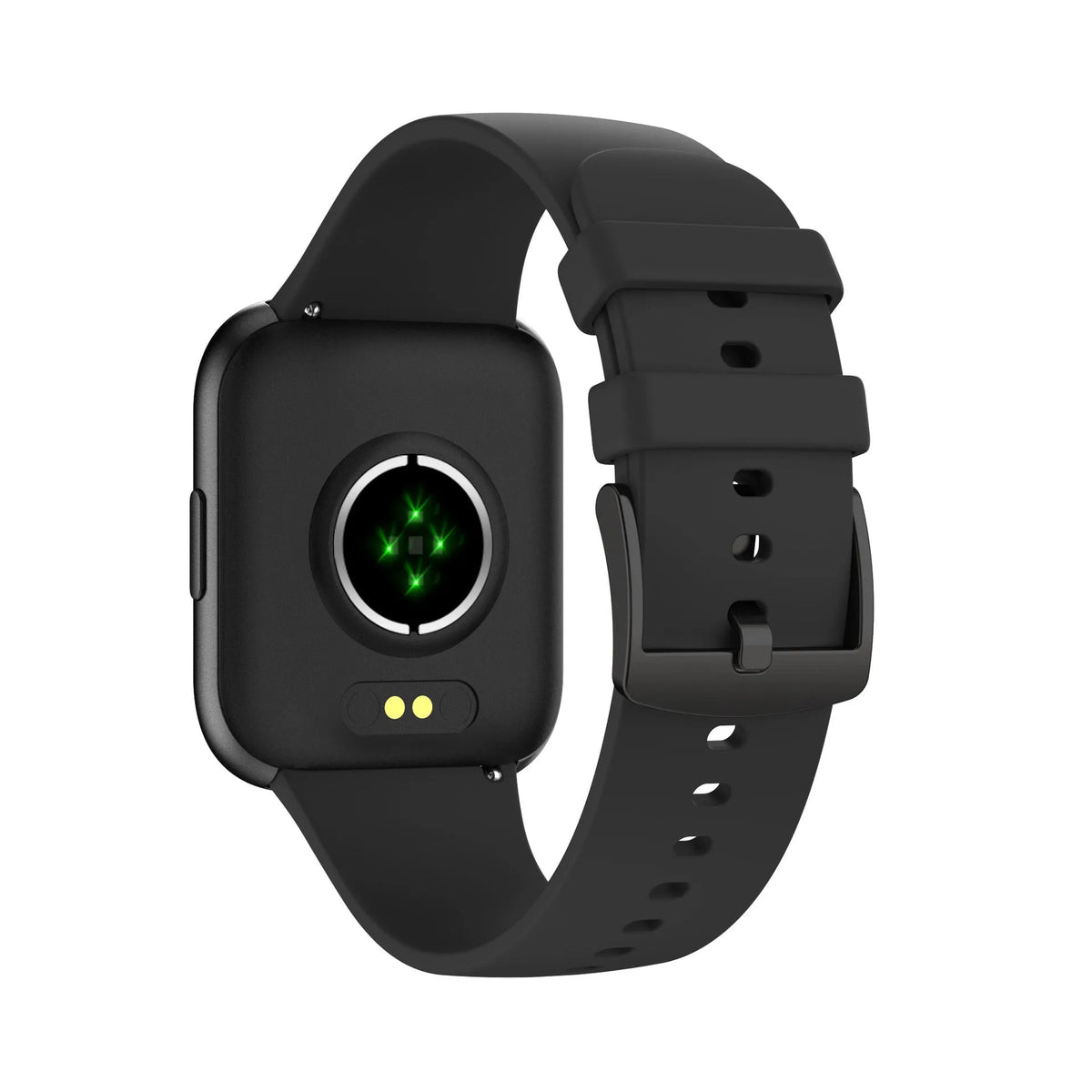P25 smart bracelet with 1.69 inch screen, alloy case, silicone wristband, heart rate monitoring, USB 2.0