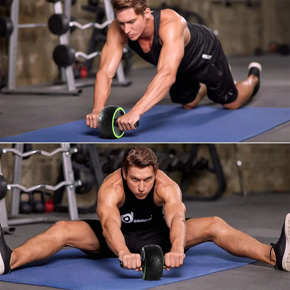 Black abdominal fitness machine, model YF-0001, 1.6 kg functional training device for home, office, or outdoor use