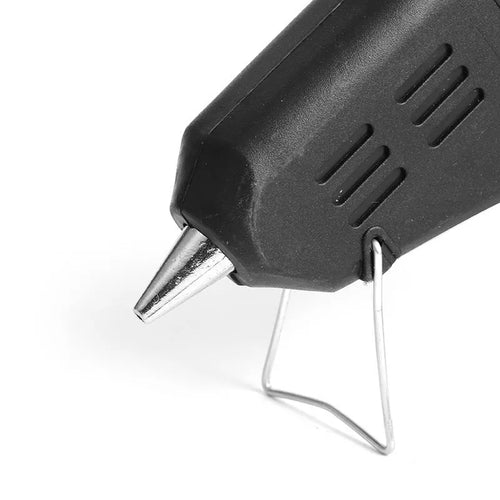 20W small glue gun with flat US plug, compact design for crafting and repairs
