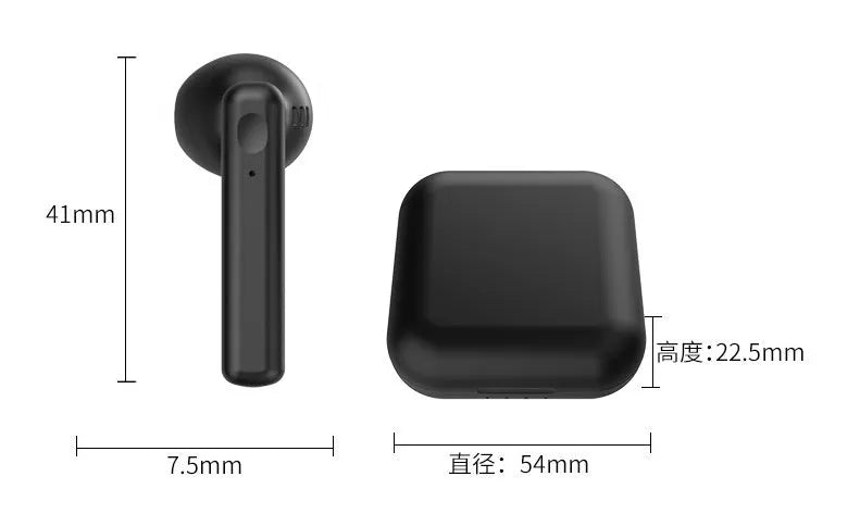 M1011 Macaron wireless sports headphones in multiple colours with charging bin