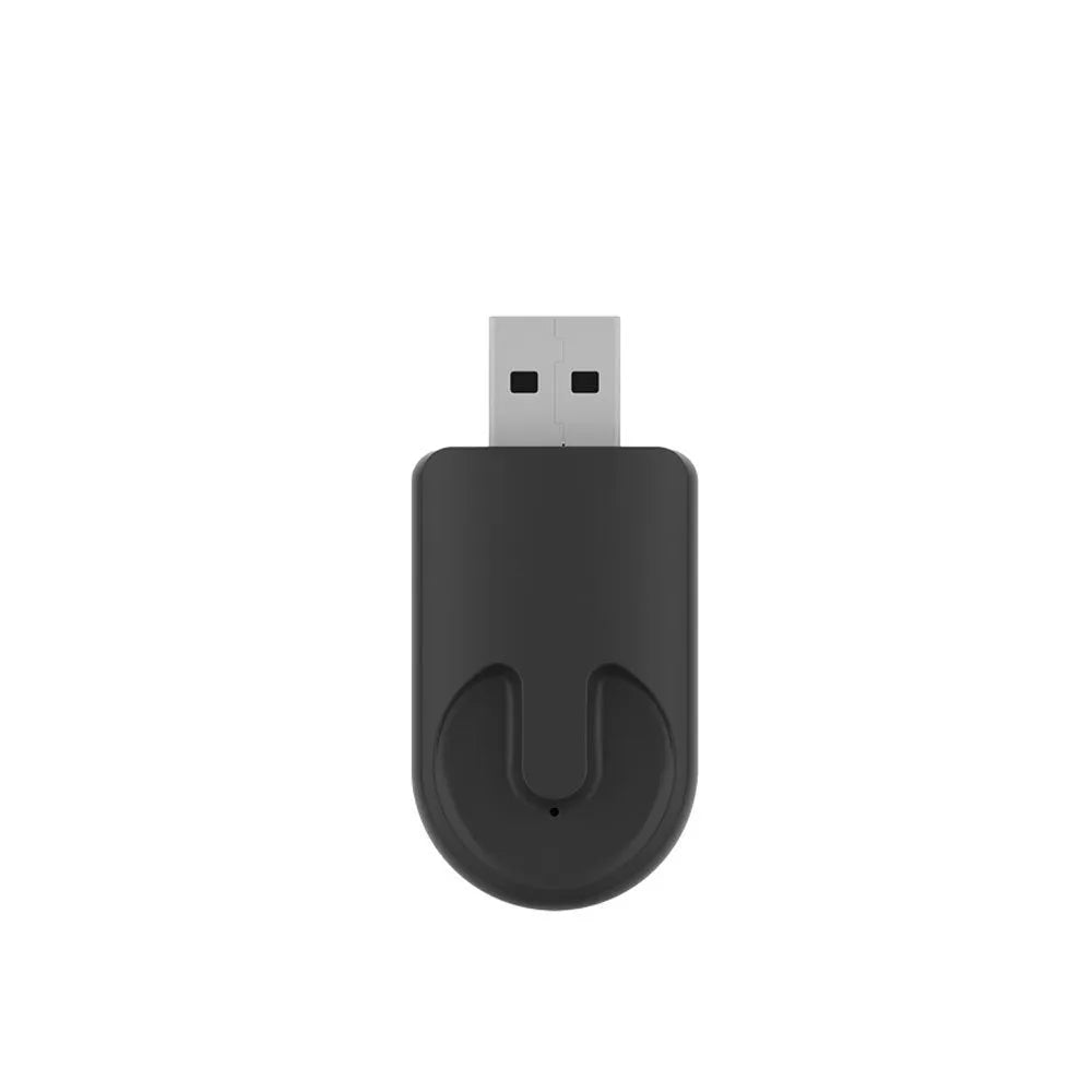 Mini black CarPlay USB interface for wireless vehicle connectivity