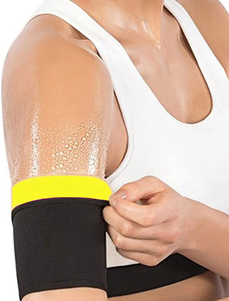 Arm band sports sweatband in multiple colour options with binding band design