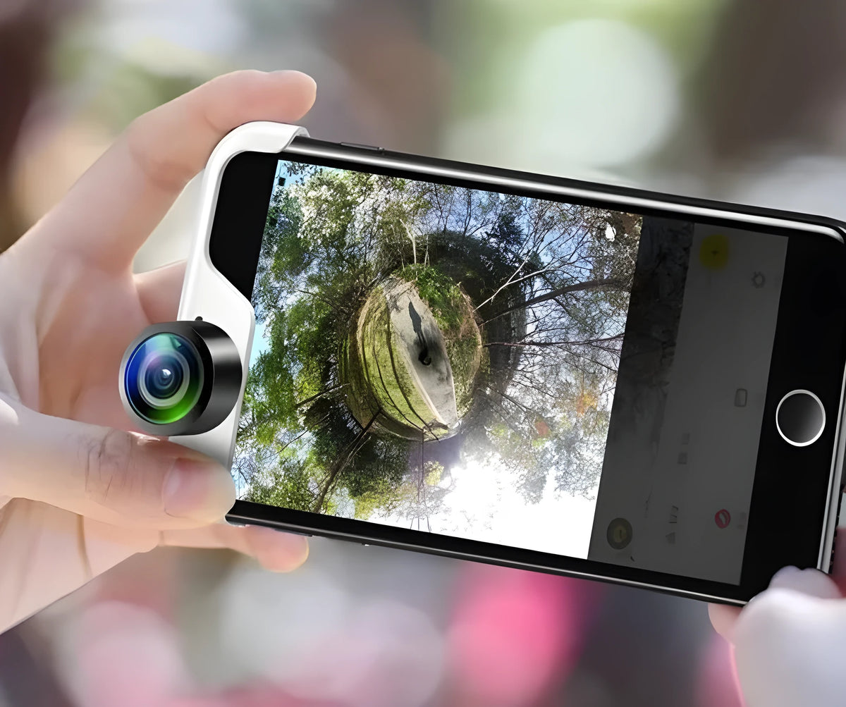 360 panoramic fisheye camera lens attachment for compatible iPhone models