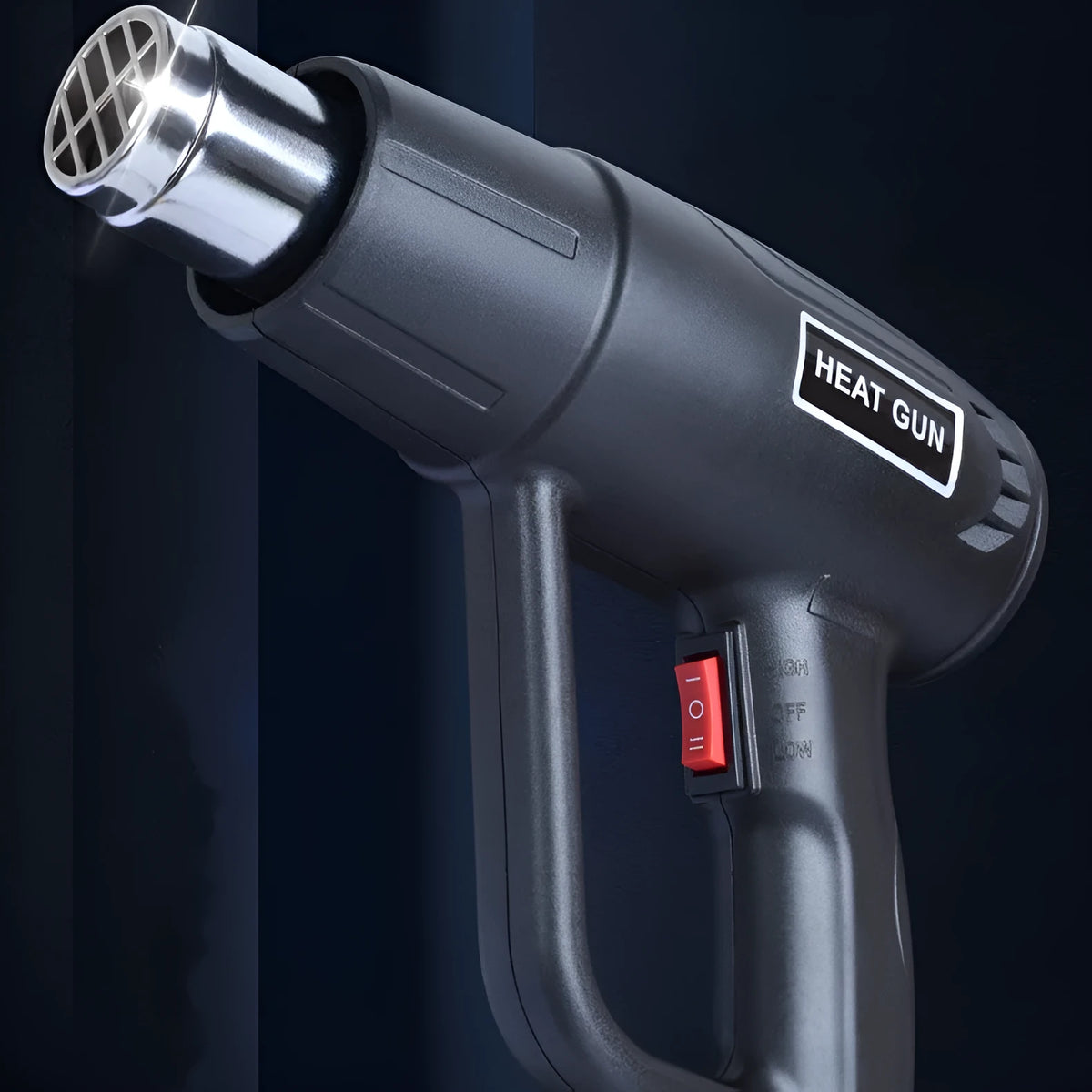 2000W industrial hot air gun with anti-slip insulation shell and grid air outlet, model XA020