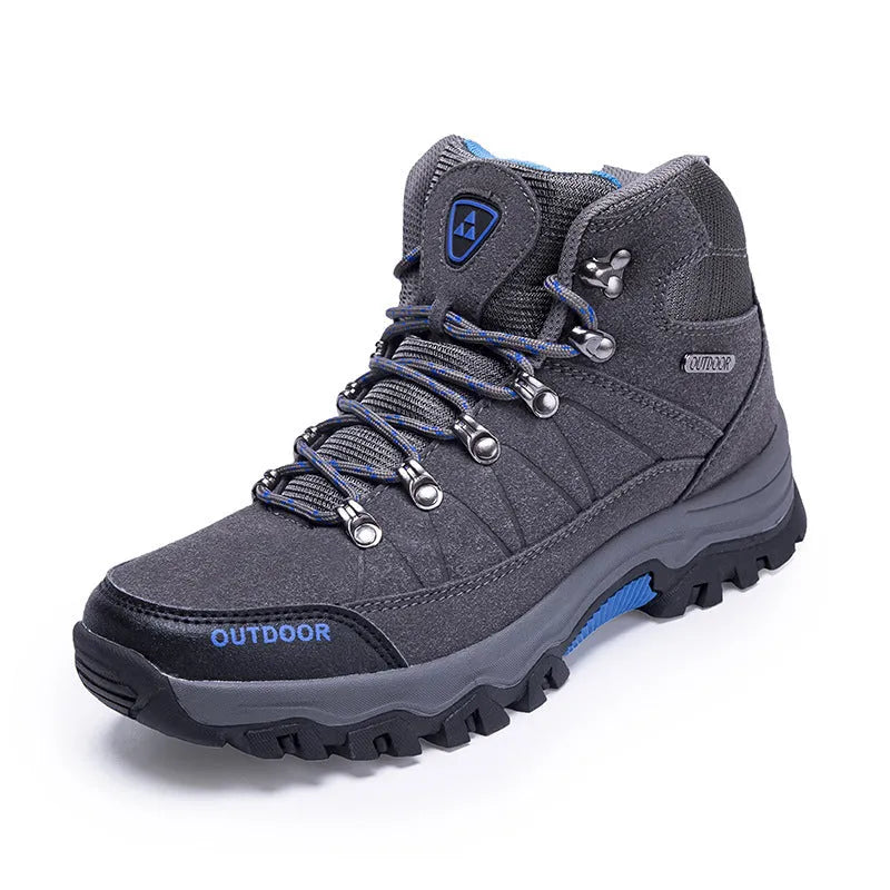 Men's hiking winter shoes with mesh lining and anti-slip sole, available in multiple colours