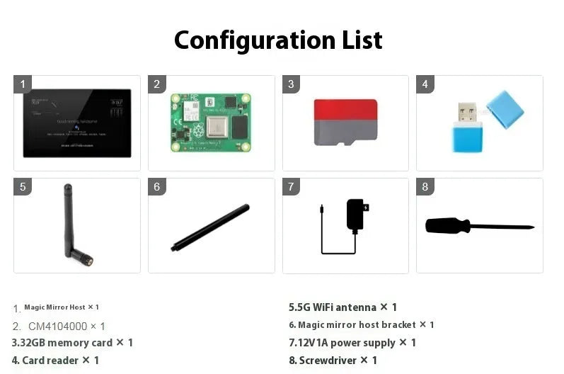 13.3-inch integrated computer voice assistant touch display with CM4 main control and ABS plastic housing