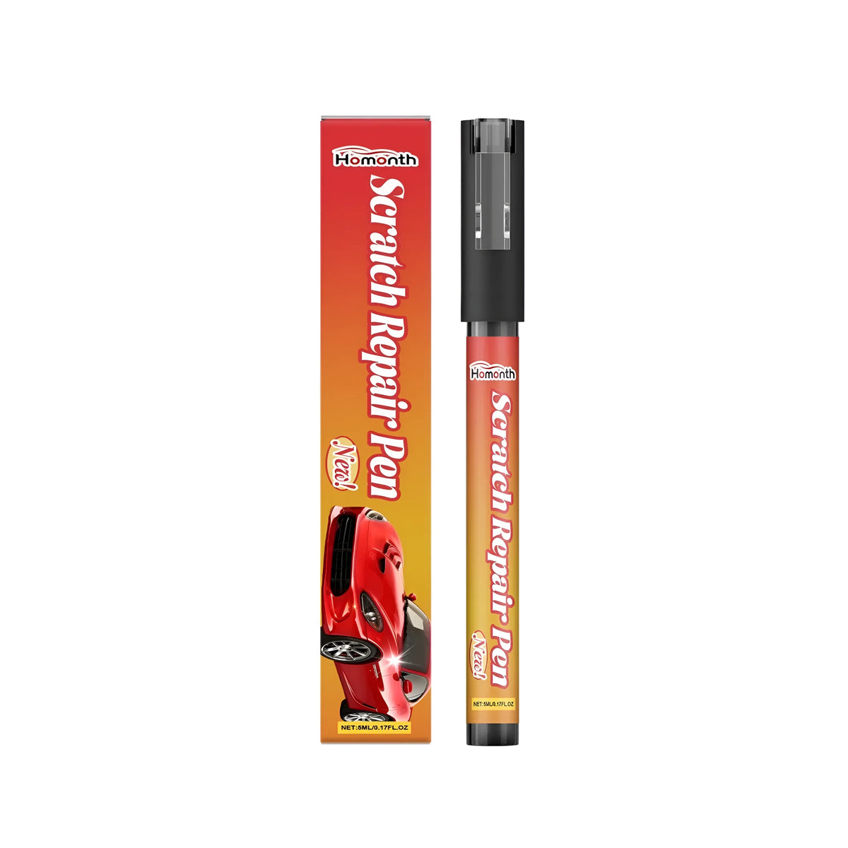 5ml white scratch repair pen with remove pen for paint, wood, and laminate touch-ups