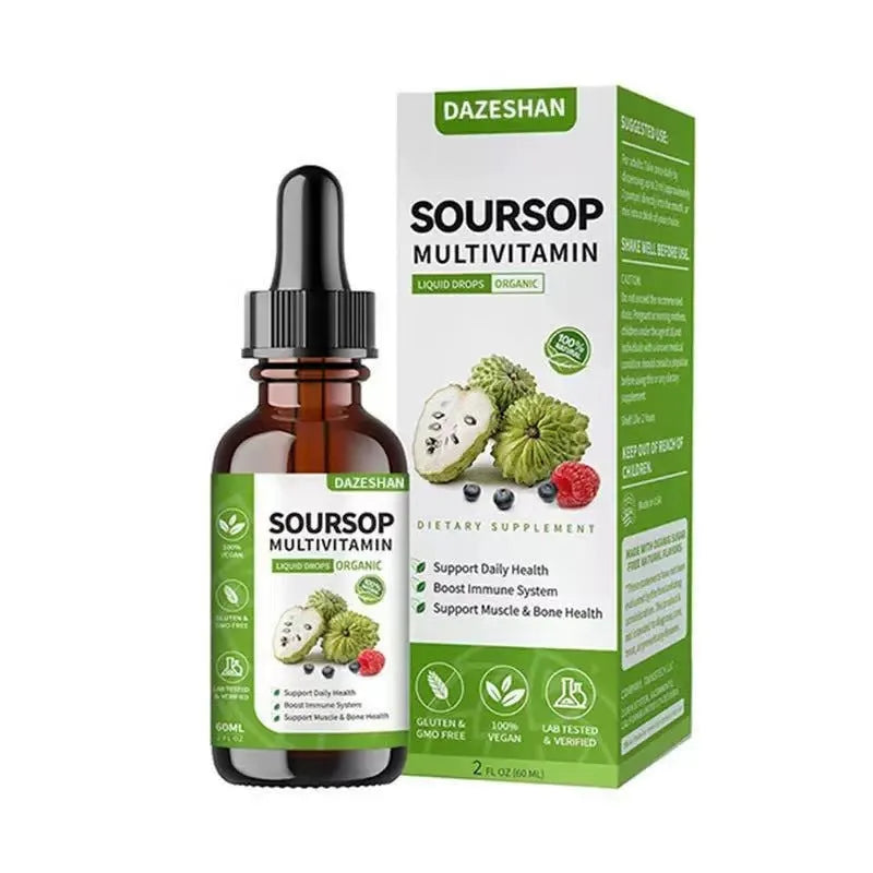 60ml bottle of peppermint-flavoured liquid chlorophyll drops with dropper for adult digestive care