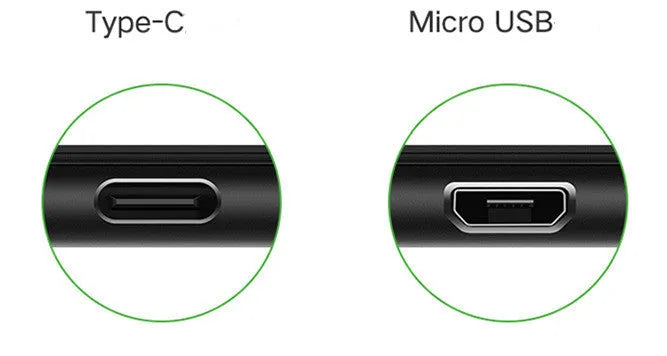 Mini external battery charger 5000mAh back clip battery 90mm x 61mm x 9mm in black white blue pink red