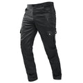 Men's straight leg PU leather trousers, mid waist, available in black, brown, wine red, royal blue, dark blue, sizes S-5XL
