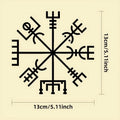 13x13cm vegetarian car body sticker made from vinyl material for vehicle windows or notebooks