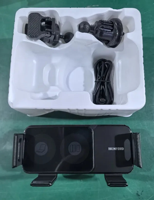 Alloy car wireless charger phone holder, universal fit, S20A S20B and S20A dedicated edition colours