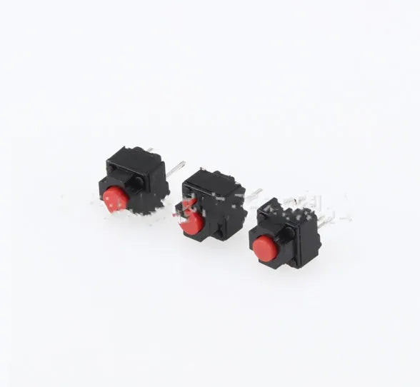Waterproof patch tact switch 6x6x5mm aluminum alloy micro switch with pin contacts