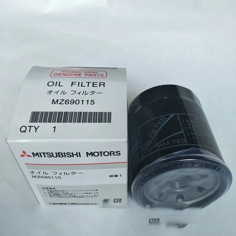 Automobile oil filter 100-pack for Mitsubishi with 8 thread connection and 10 diameter