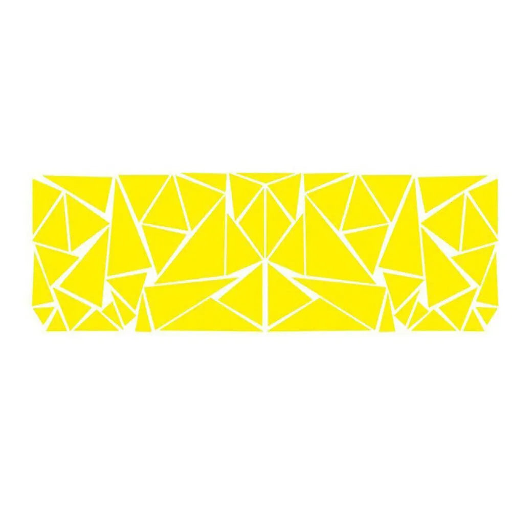 200cm long car decoration sticker with geometric pattern in five colour options