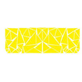 200cm long car decoration sticker with geometric pattern in five colour options