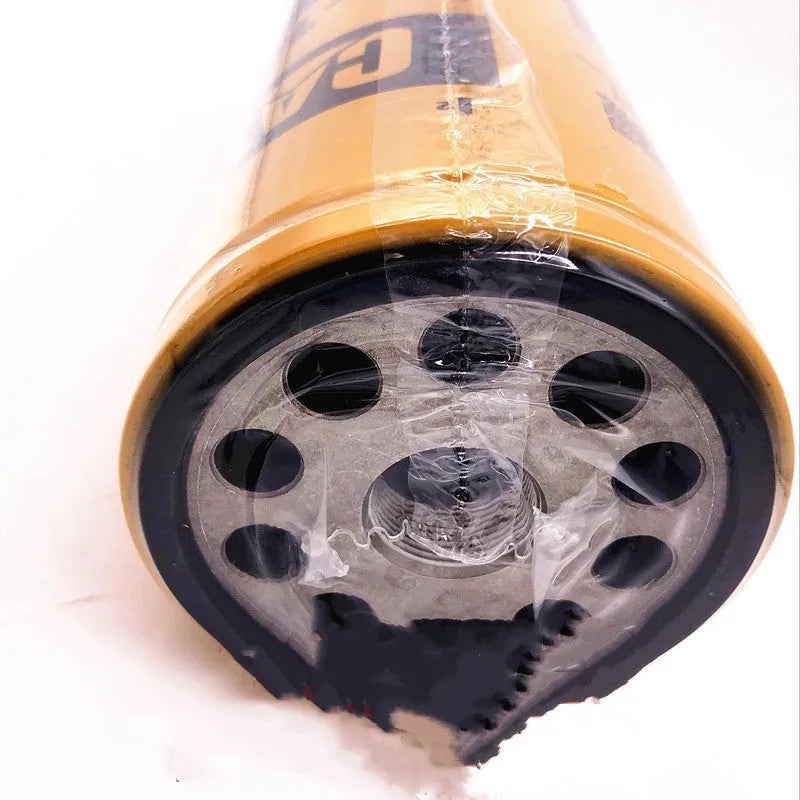Yellow Caterpillar oil filter element for 324D 329D 328D 325 320D 326D models