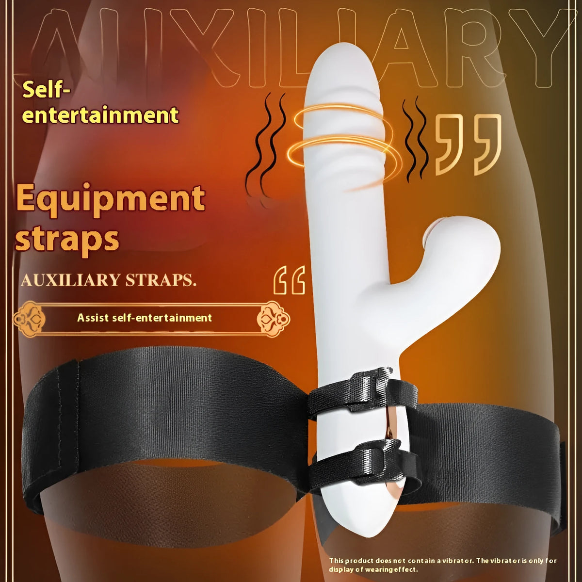 Black knitted belt adult toy strap for women's intimate accessories