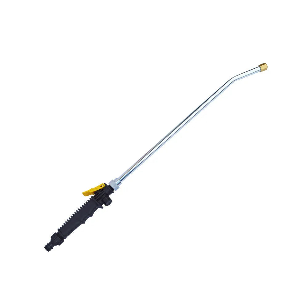 Metal garden water gun with 46cm barrel and 3/4GHT connector, 50x8x6cm, for car washing and watering