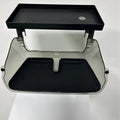 Black ABS plastic ETC storage box for Tesla Model 3 and Y centre console.