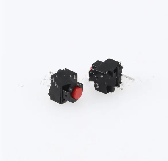 Waterproof patch tact switch 6x6x5mm aluminum alloy micro switch with pin contacts