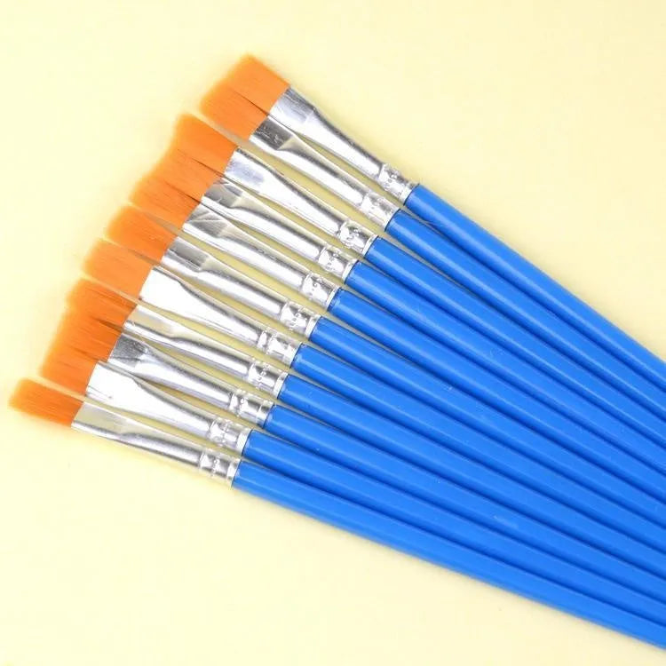 Children's graphic art gouache pen plastic flat pen 16.7cm line marker 16.3cm for painting DIY