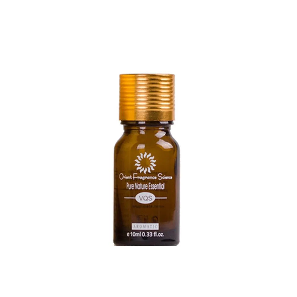 Dredge Meridian Ultra Brightening Spotless Oil 10ml in clear bottle with bamboo leaf design on white background