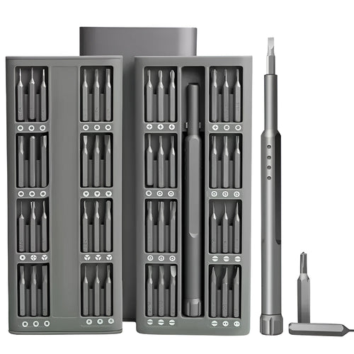 49-in-1 magnetic precision screwdriver set for mobile phone disassembly with nickel aluminium bronze construction