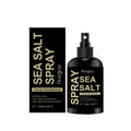 100ml bottle of hair sea salt styling spray with sandalwood extract on white background