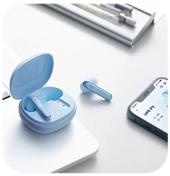 Active noise cancellation Bluetooth headset in-ear IPX5 IP5X Bluetooth 5.0 with 10m range