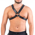 Black leather all-match fashion strap for casual and smart-casual wear