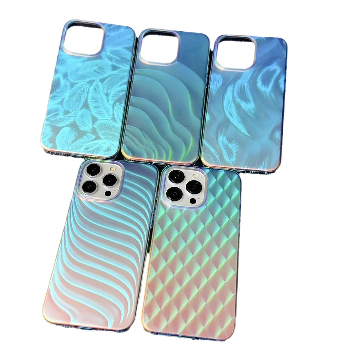 Frosted double-layer colour-changing protective phone case for iPhone 11–16 with matte finish and drop resistance