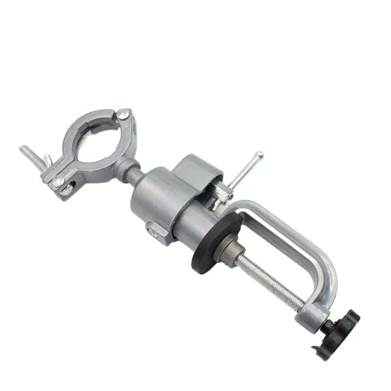360 rotating bracket type clamp-on bench vise with tungsten steel construction