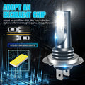 Universal automotive fog lamp bulb with 12 SMD LEDs and aviation aluminium housing