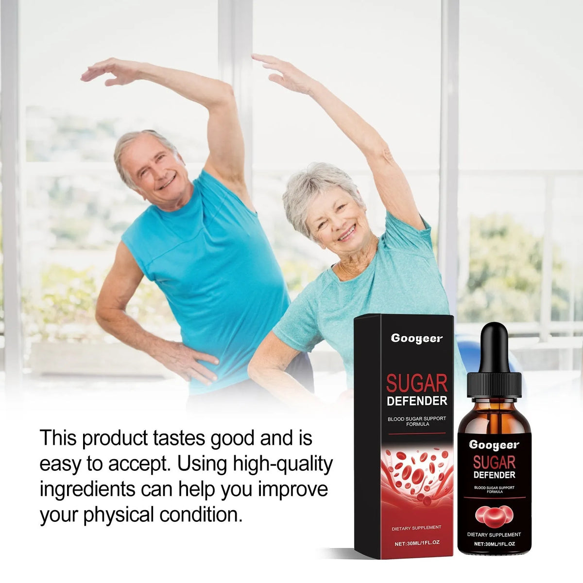 Body Care Drops 30ml liquid supplement bottle for vitality and daily body care