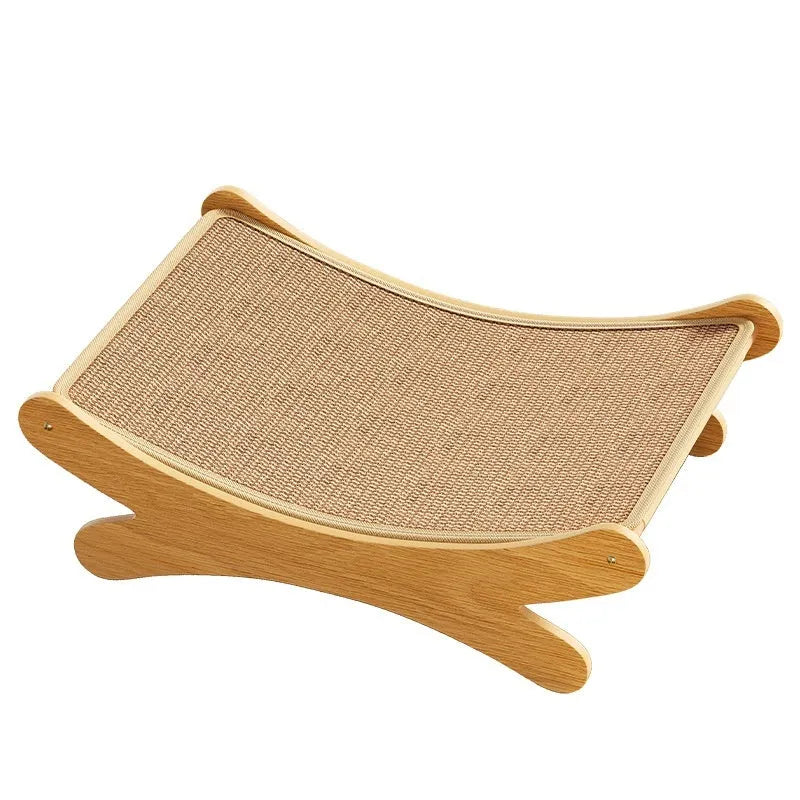 Jute style cat scratch board and nest integrated cradle for cats 4.00kg to 6.00kg