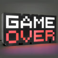 Game Over game atmosphere light with LED source, PVC shade and USB style option