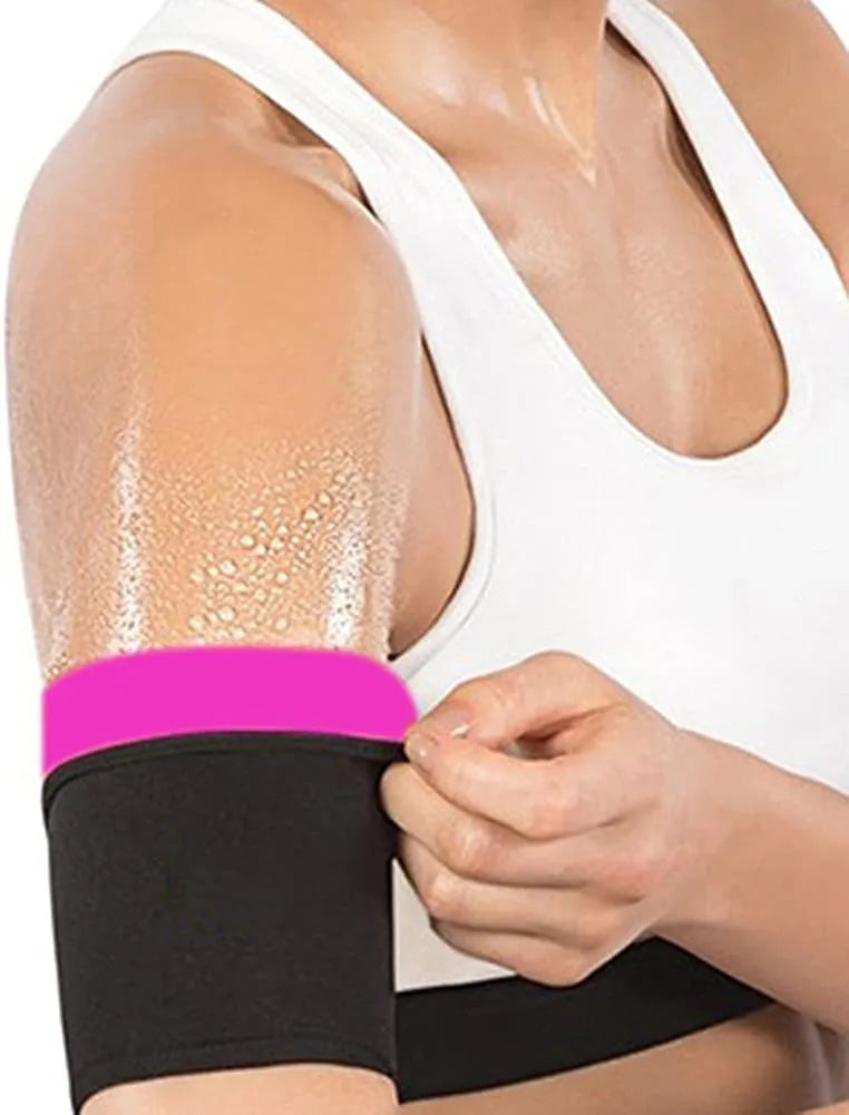 Arm band sports sweatband in multiple colour options with binding band design