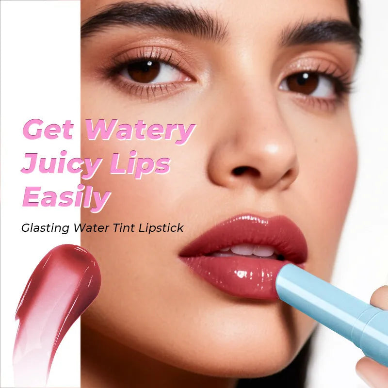 Waterproof and moisturising lipstick in a silver case, shown in one of six colour options from Z0033-G01 to Z0033-G06.