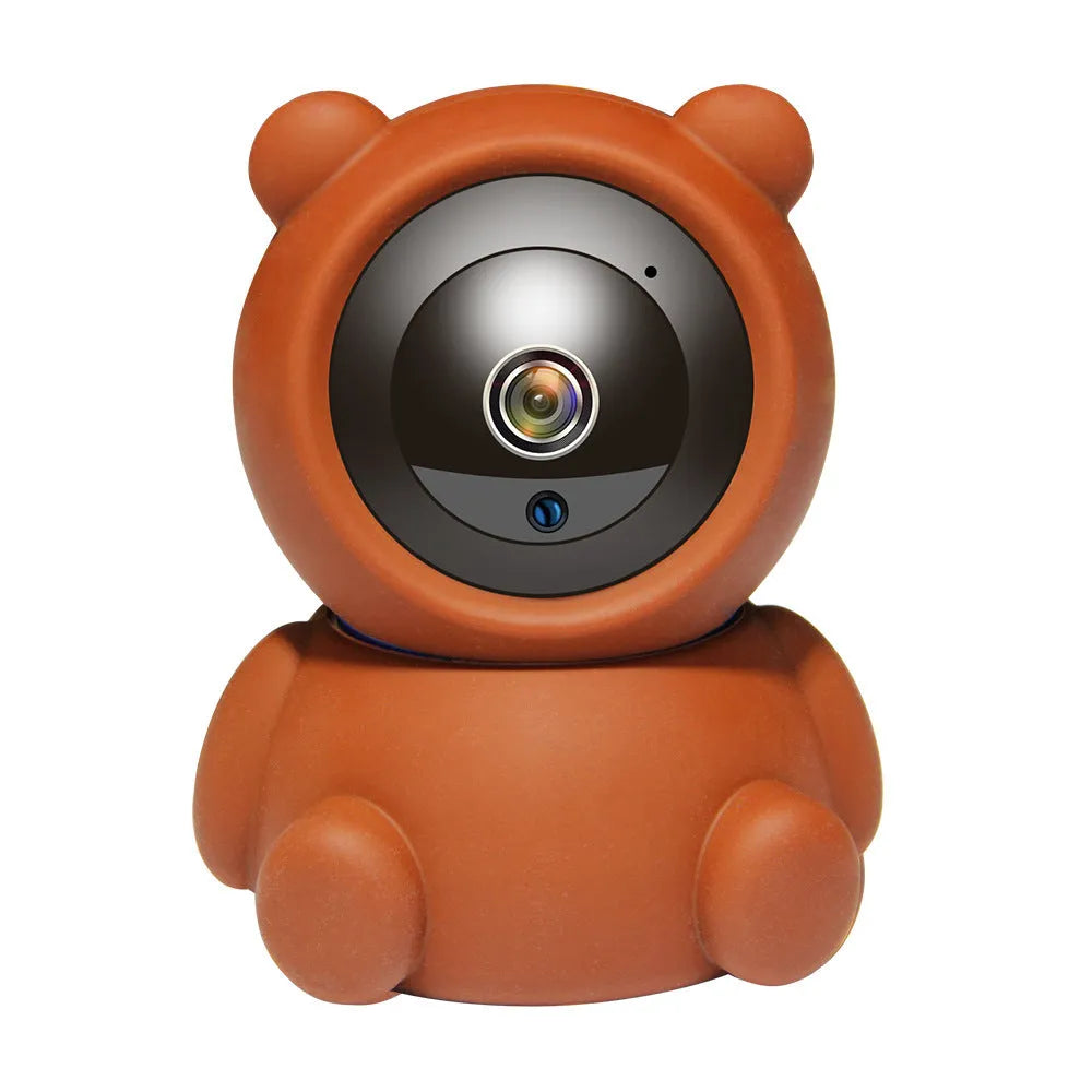 1080P WiFi security camera with auto tracking and IR night vision for home monitoring