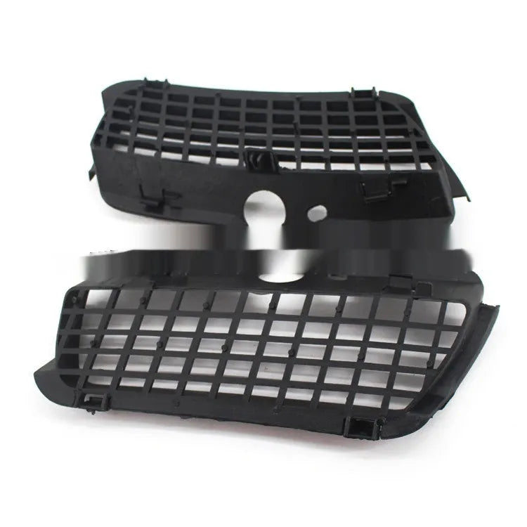 Black ABS plastic Volkswagen Golf 3 front bumper fog light cover pair for lower grille