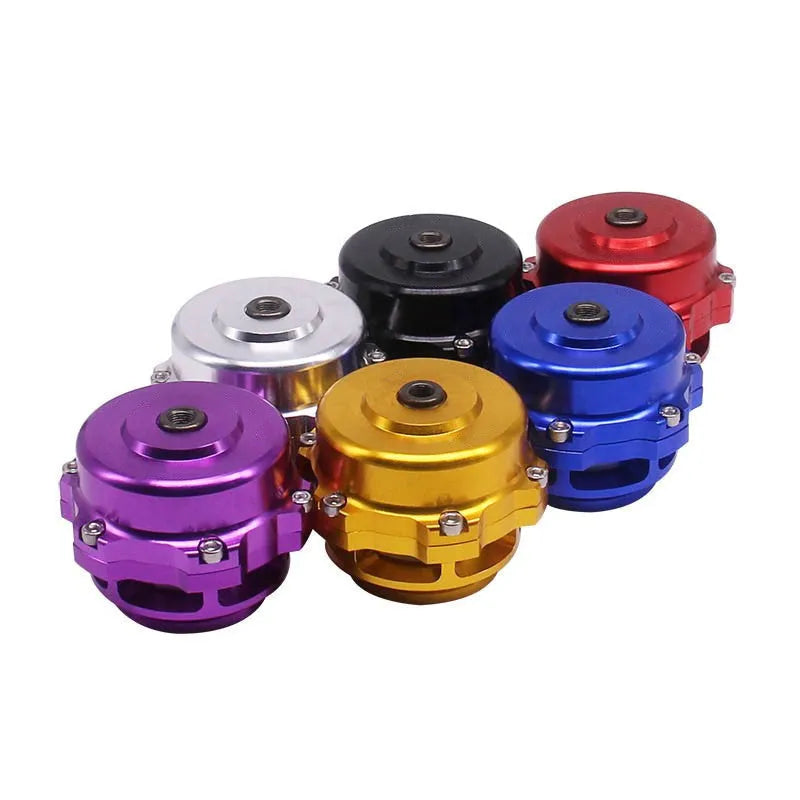 Aluminium alloy automotive blow-off valve in assorted colours for turbo surge protection
