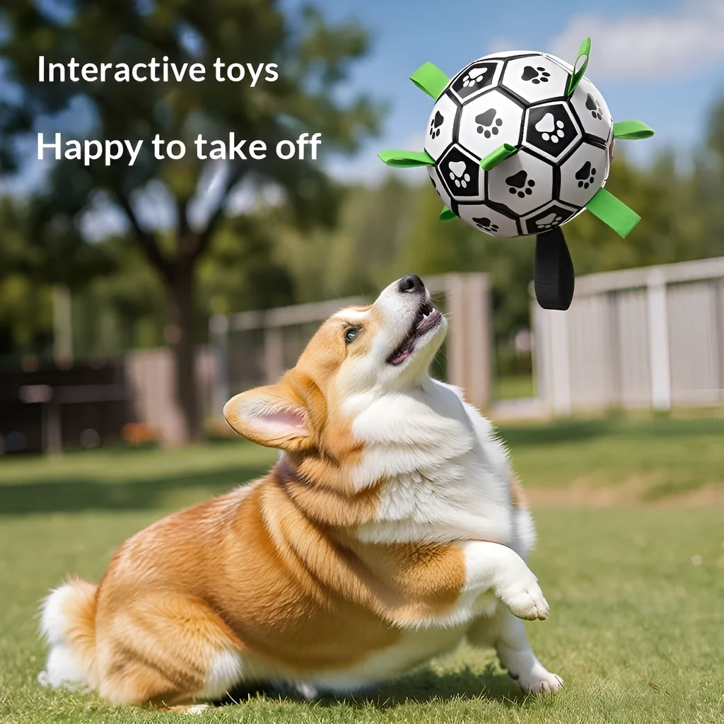 PVC dog toy ball for chewing and fetching with sounding feature, small and medium sizes