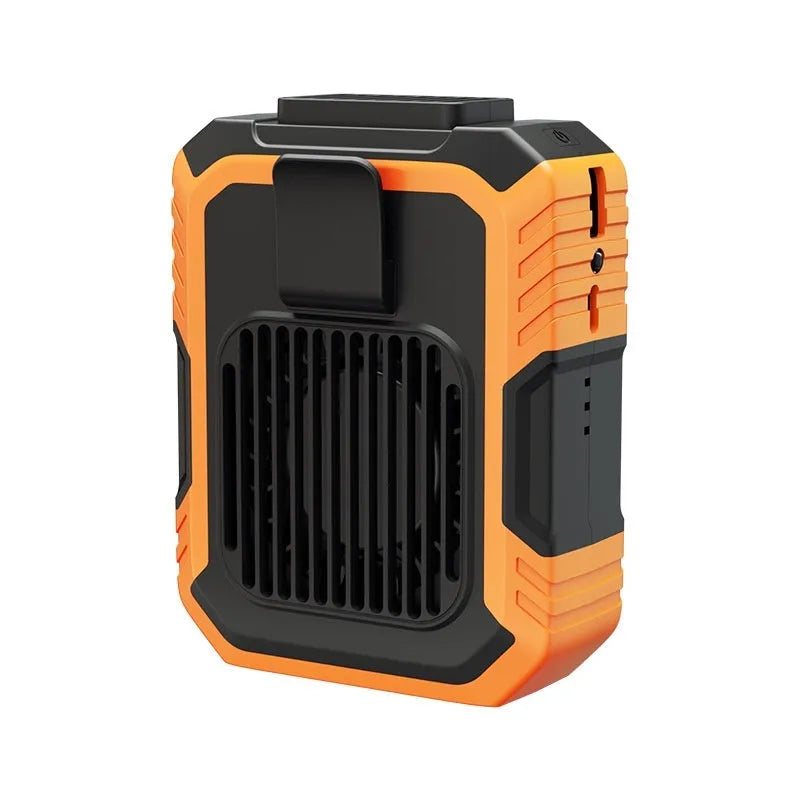 Wrist hanging fan with light and USB power bank in various colours
