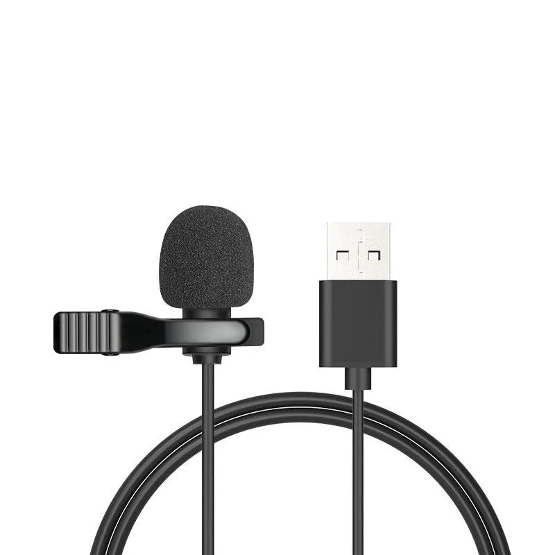Apple-compatible lavalier microphone wired headset with 1.5m cable and in-ear design